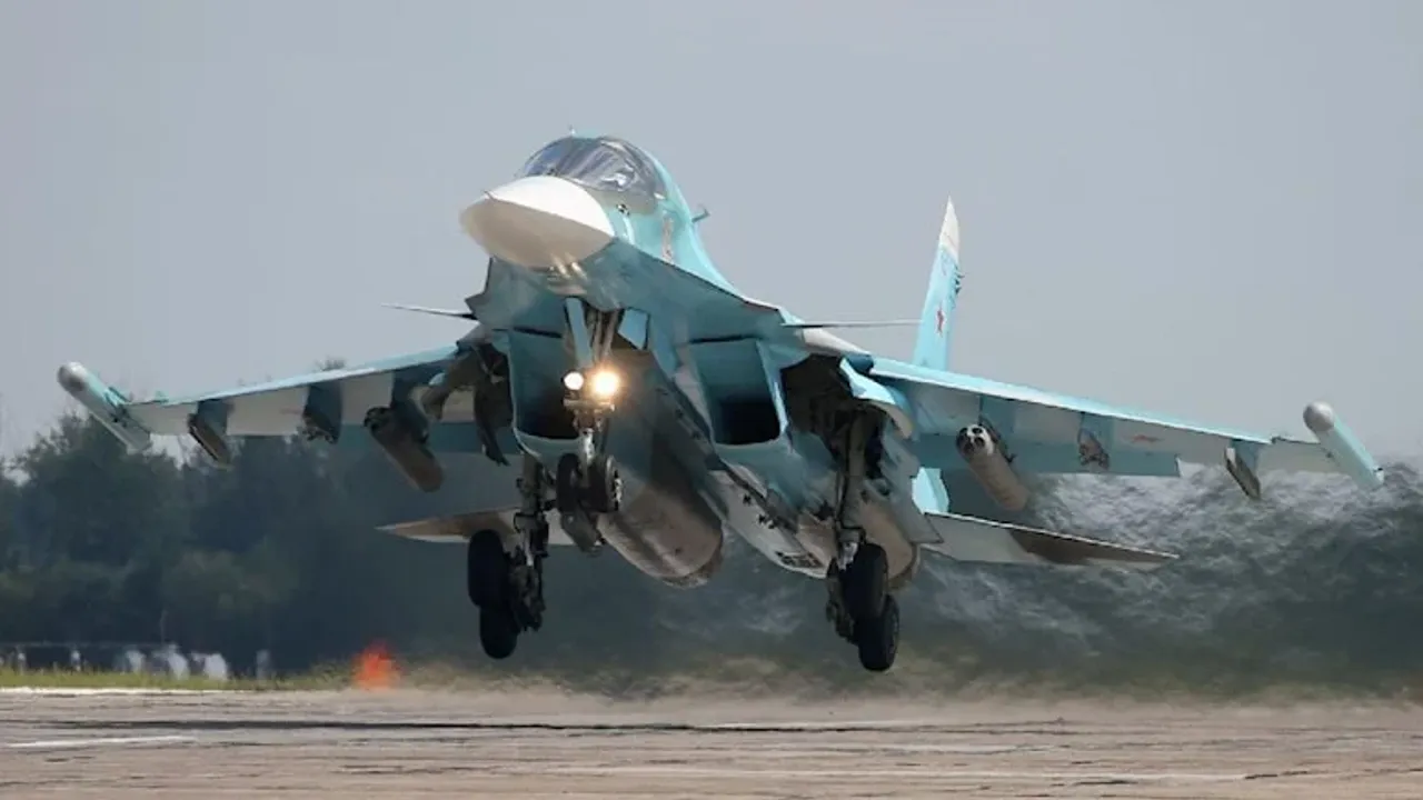 Rusya'da Askeri Uçak Düştü
