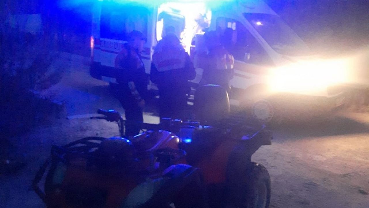 Nevşehir'de Atv Motor Kazası : 1 Yaralı
