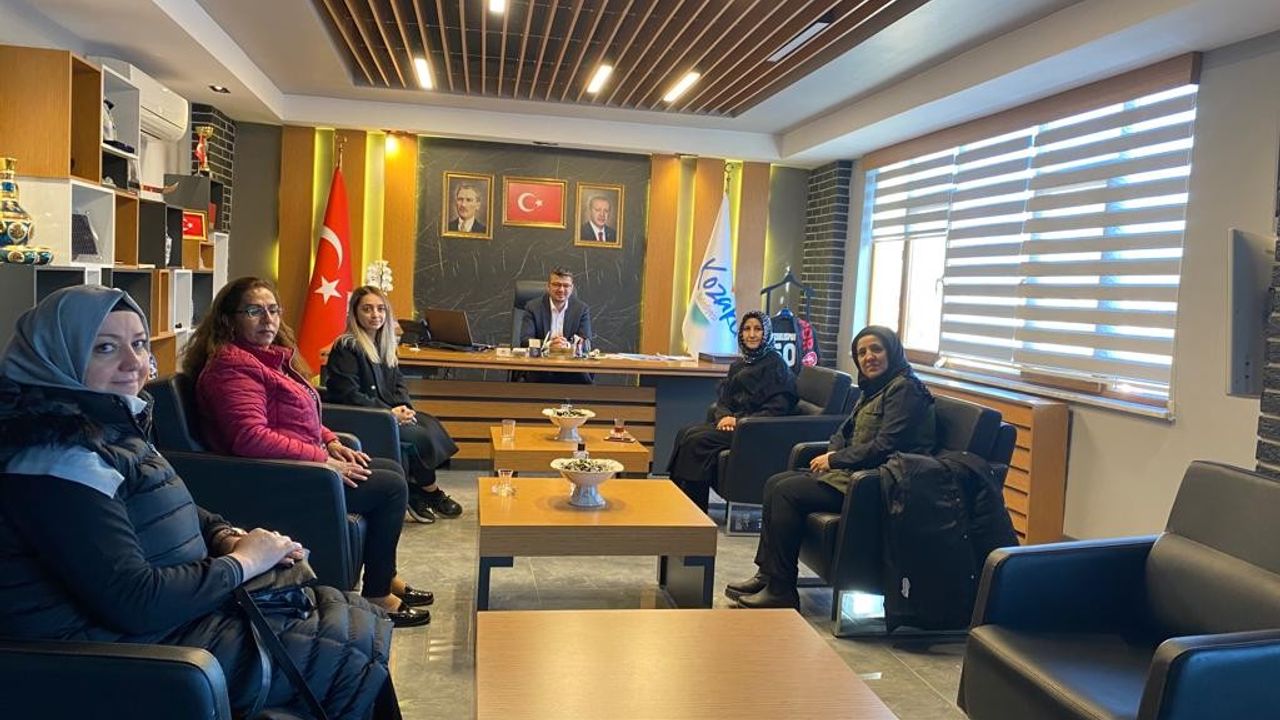 Nevşehir Kadın Kolları Başkanı Çelebi'den ziyaret