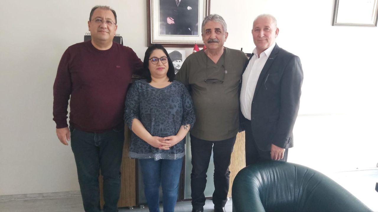 Bilgin'e tebrik ziyareti Gülen'den