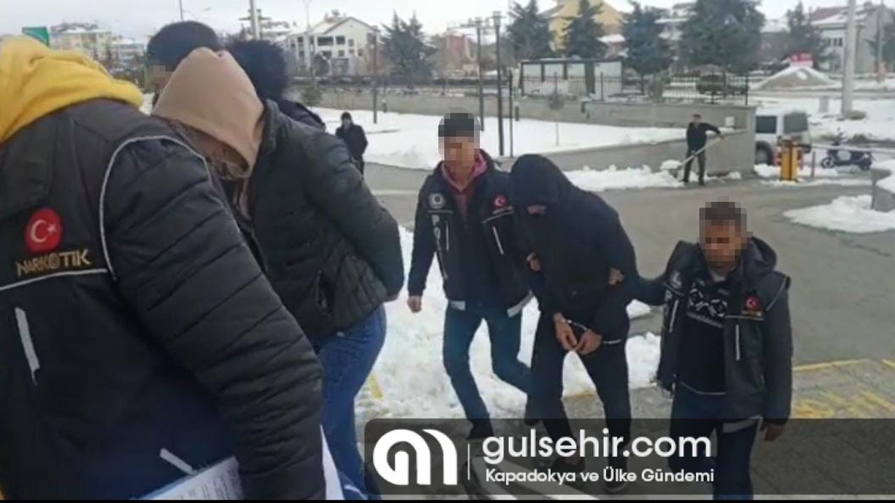 Karaman'da uyuşturucu operasyonu, 6 şüpheli tutuklandı