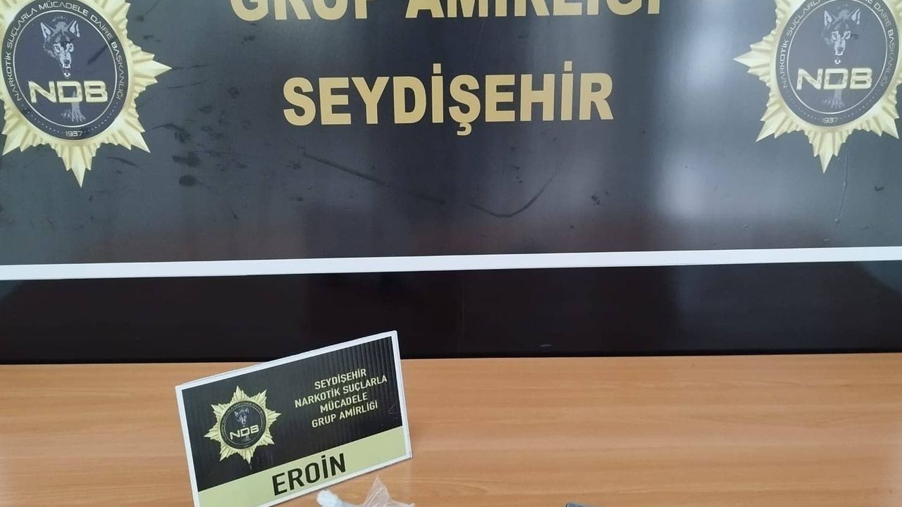 Konya'da uyuşturucu operasyonu, 1 zanlı tutuklandı