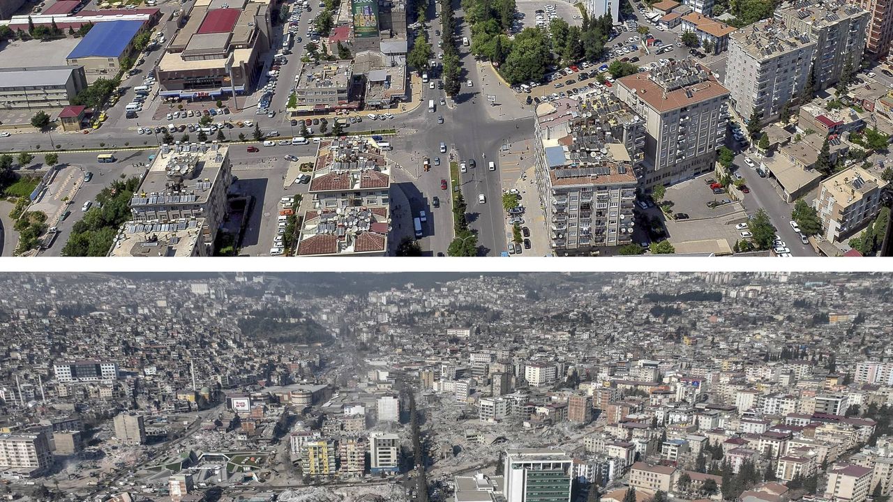 Kahramanmaraş'taki feci depremlerin kentteki etkisi