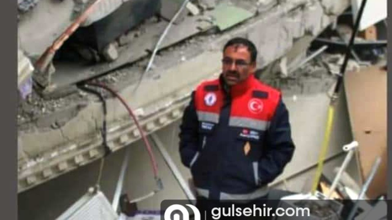 Nevşehir'den gazeteci Çapacı deprem bölgesinde görev aldı