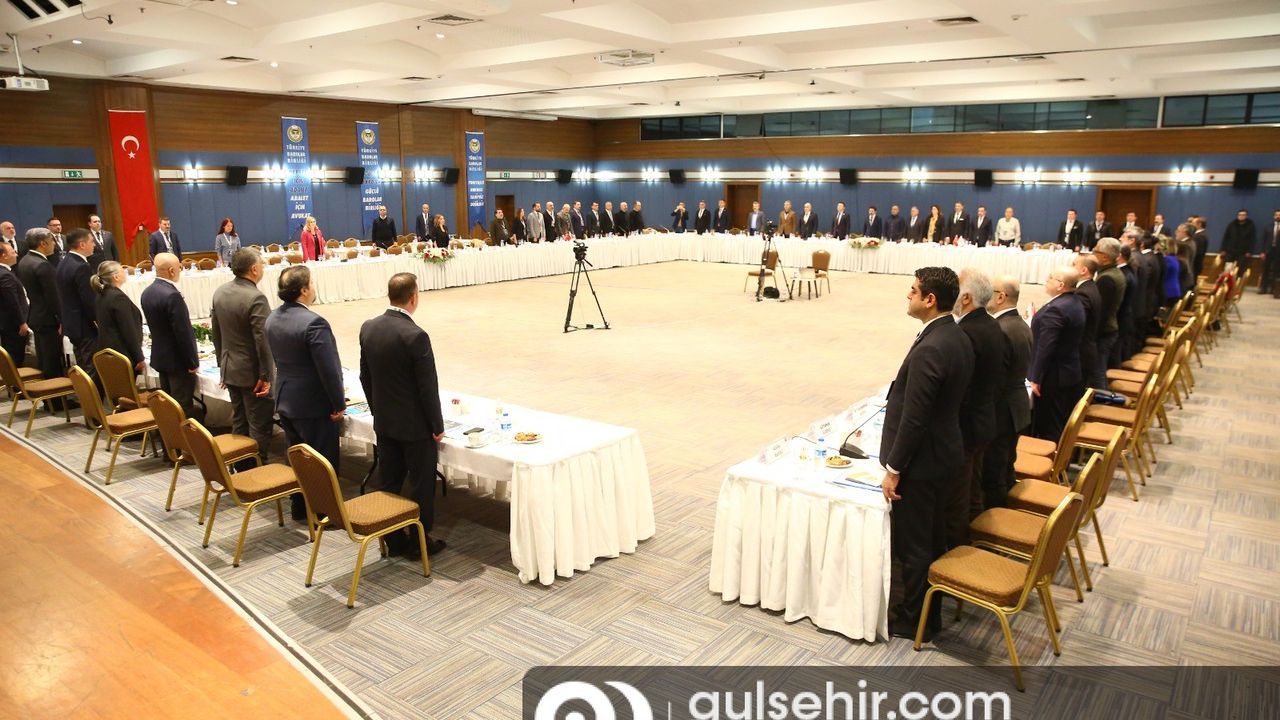 Türkiye Barolar Birliği toplantı gerçekleştirdi