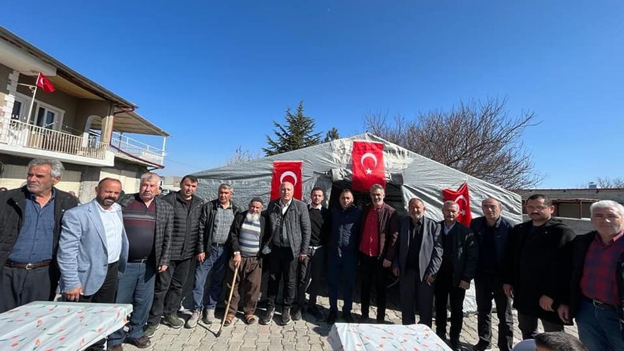 Nevşehir TÜGŞAV Başkanı şehit ailesinin yanında