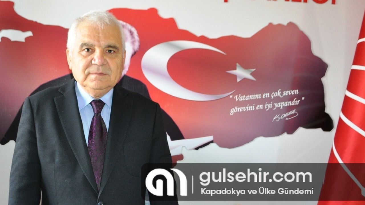 CHP Nevşehir İl Başkanlığından istifa eden Gülmez'den tebrik