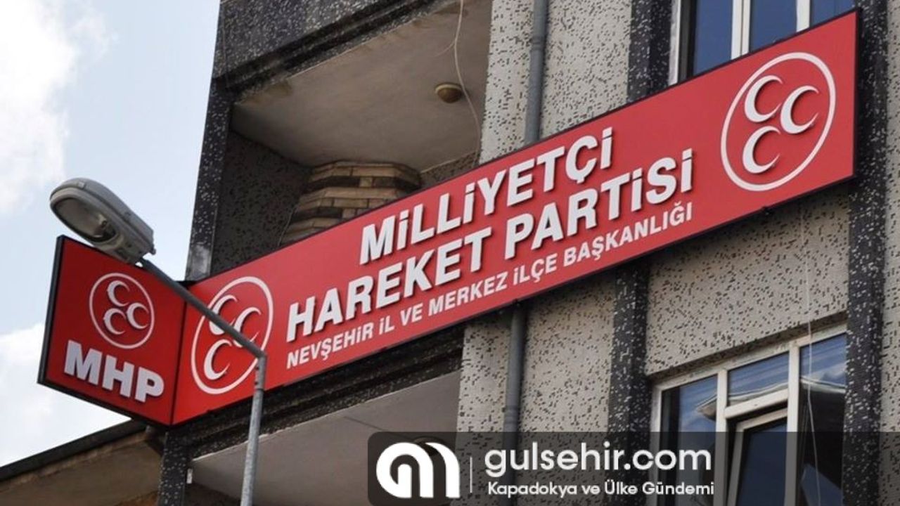 Nevşehir MHP'de toplantı yapıldı