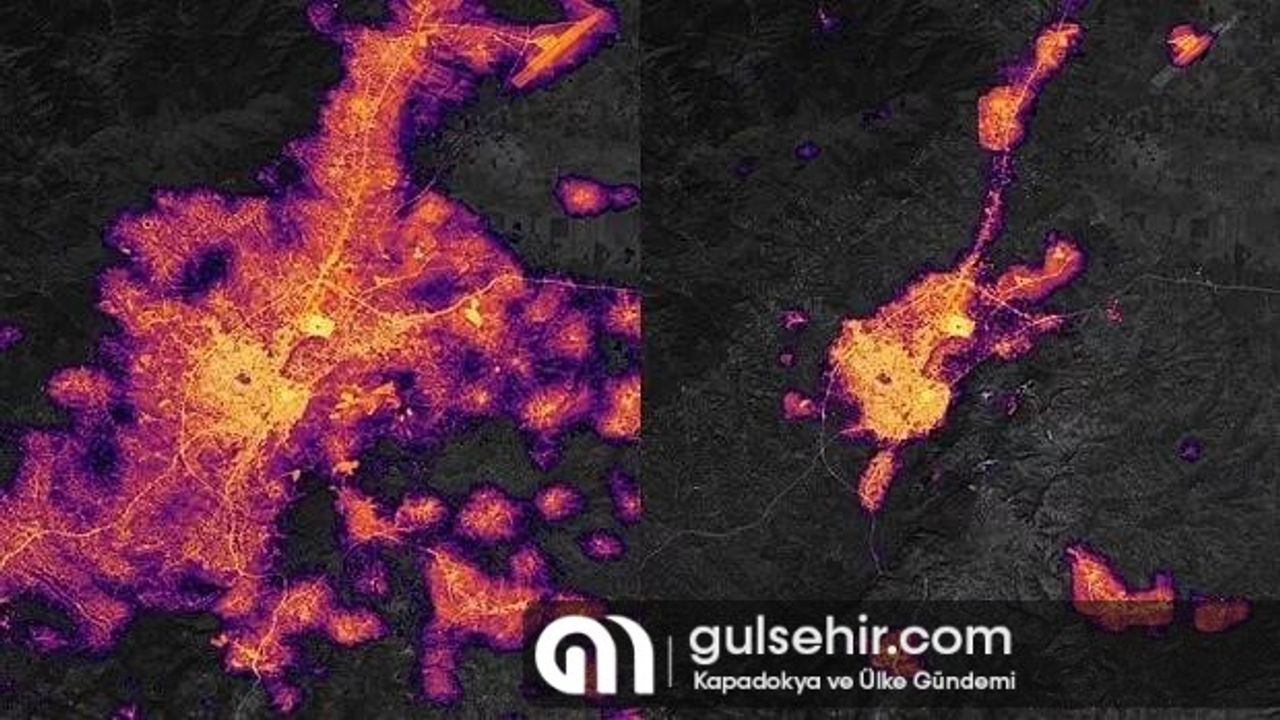 NASA'dan Hatay'ın deprem öncesi ve sonrası görüntüleri