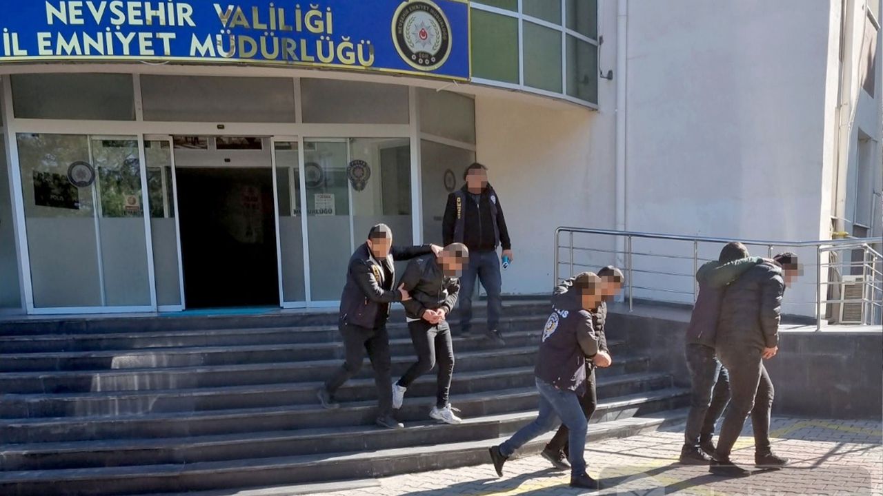 Nevşehir'de dolandırıcılık operasyonu