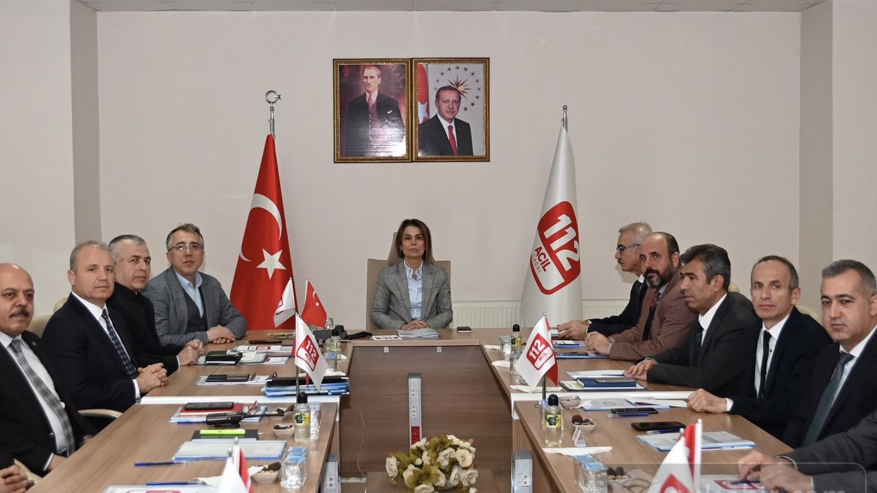 Nevşehir Valisi Becel başkanlığında toplantı gerçekleşti