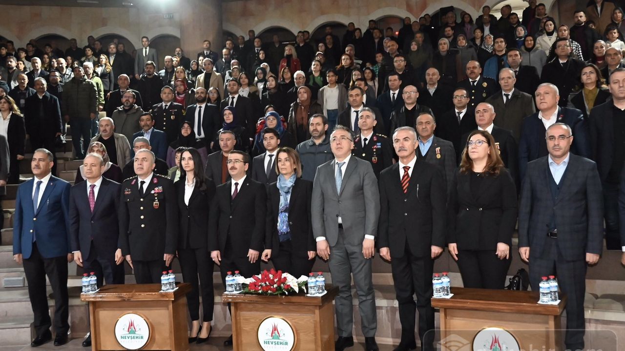 Nevşehir'de 18 Mart Şehitleri Anma Günü programı düzenlendi