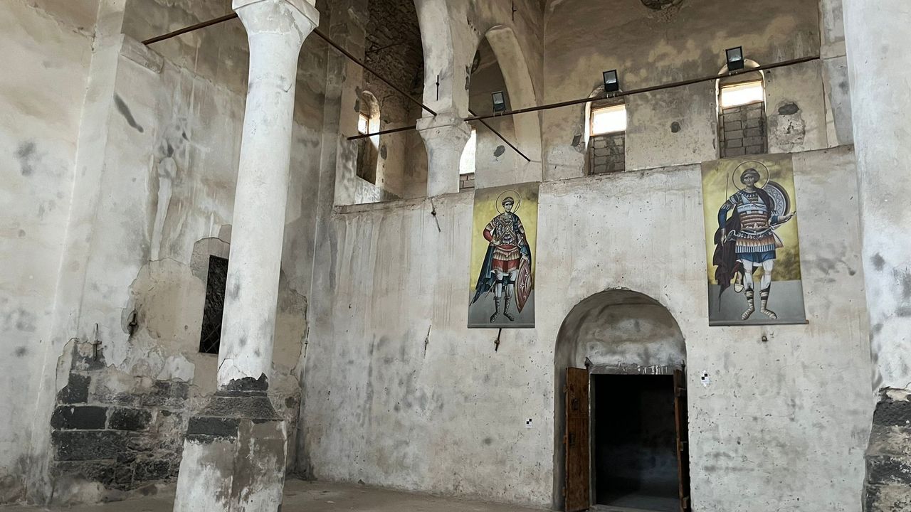 Gülşehir Aziz Dimitris Kilisesinin restorasyona ihtiyacı var