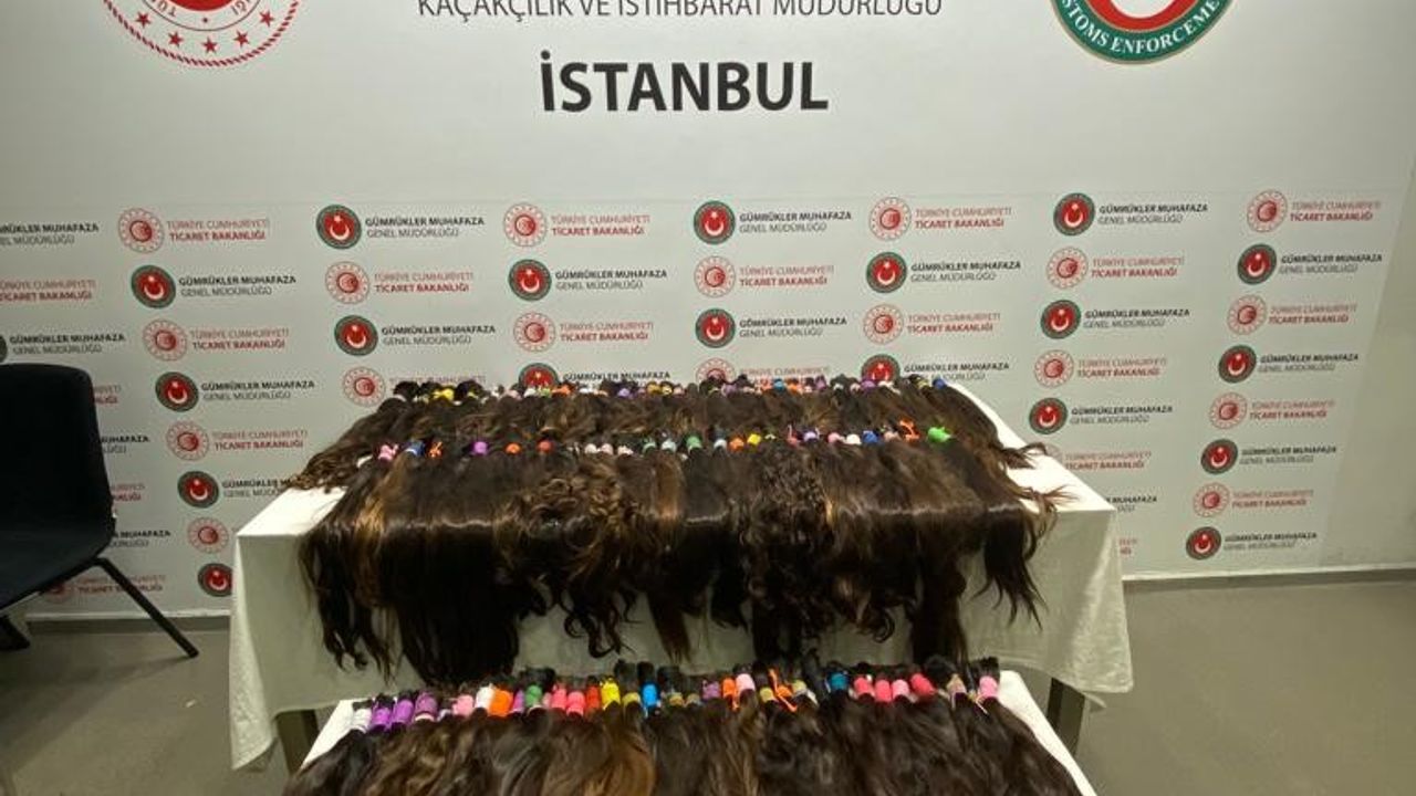 İstanbul'da kaçak saç yakalandı