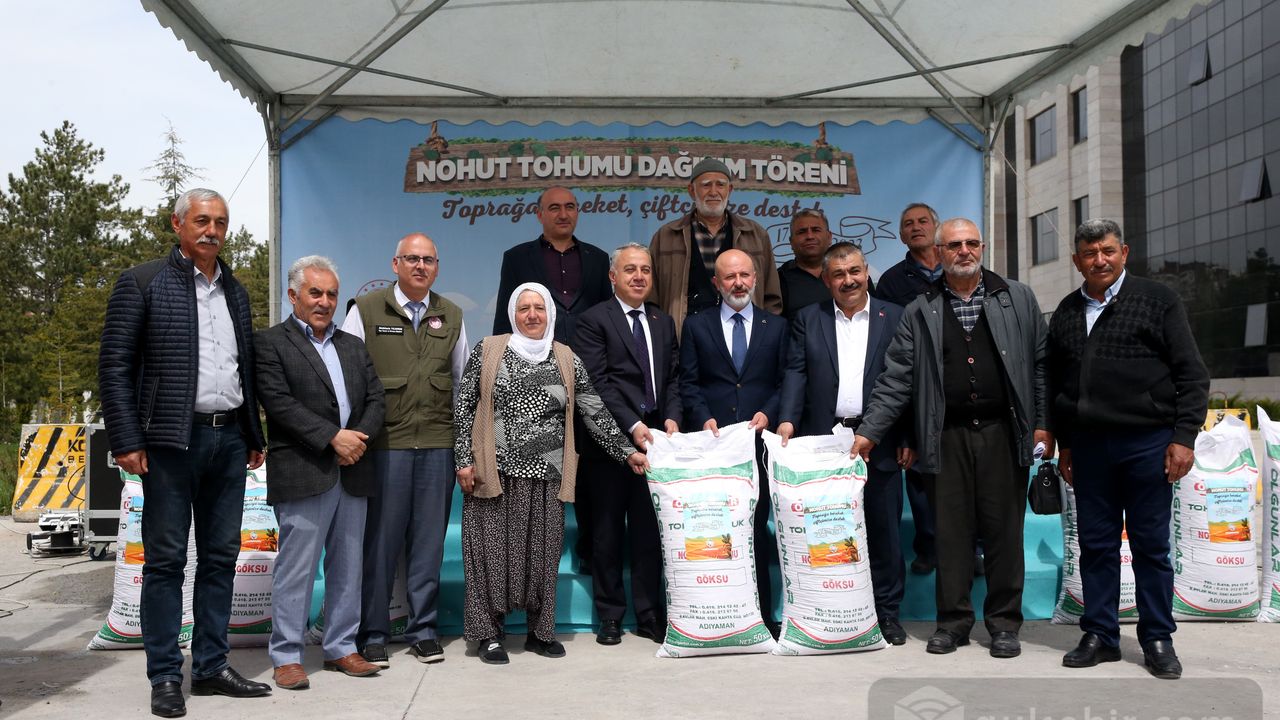 Kayseri'de çiftçilere 15 ton tohum dağıtıldı