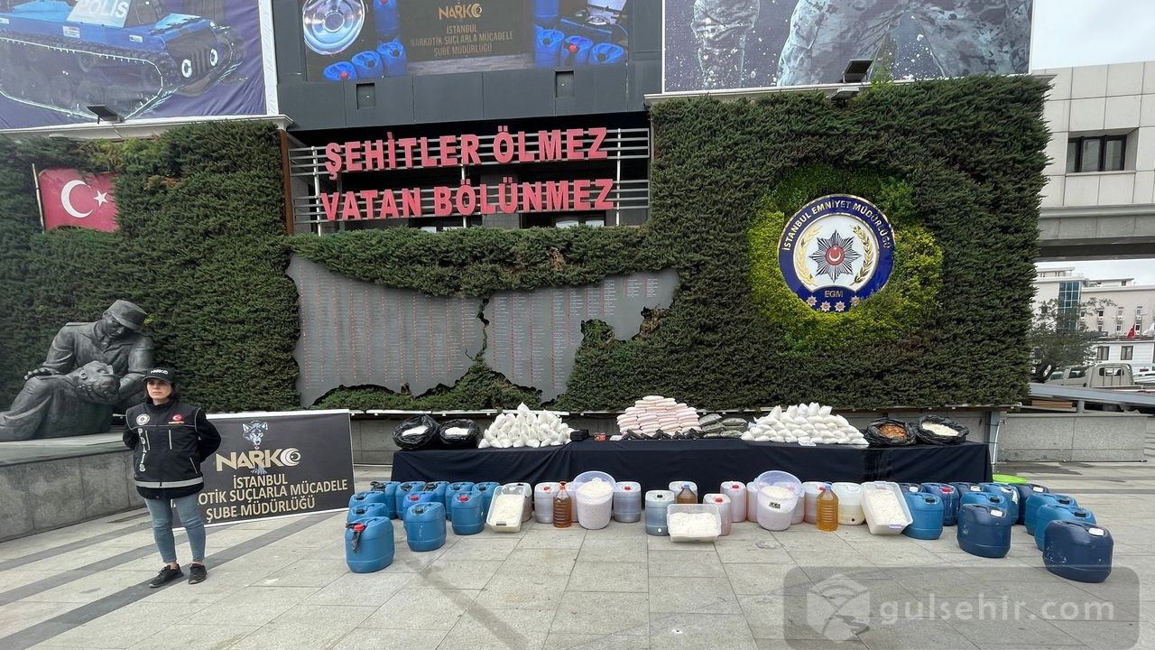 İstanbul'da 4 günde 604 uyuşturucu operasyonu