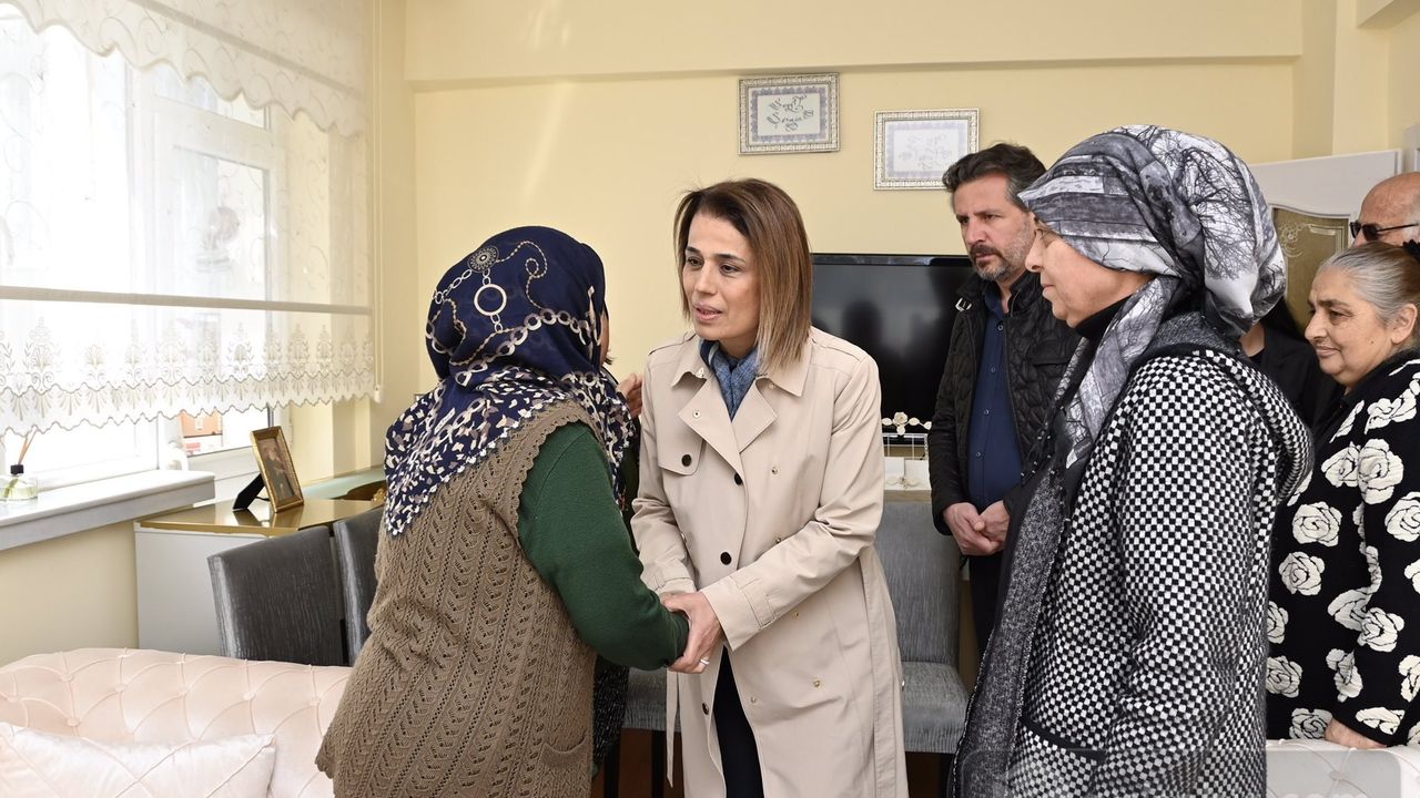 Nevşehir Valisi Becel, vefat eden Adli Sicil Şefinin ailesini ziyaret etti