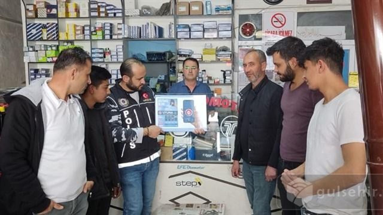Nevşehir'de Narkotik ekipleri bilgilendirme yaptı