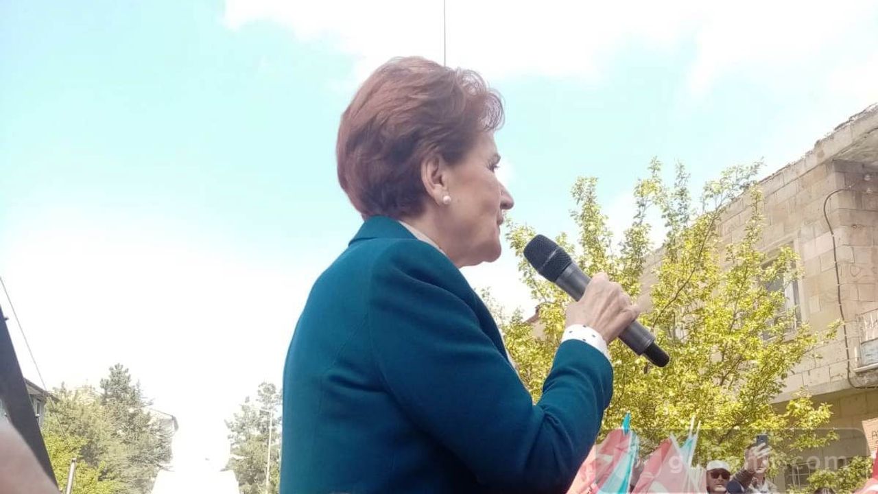 Meral Akşener Nevşehir'de konuştu