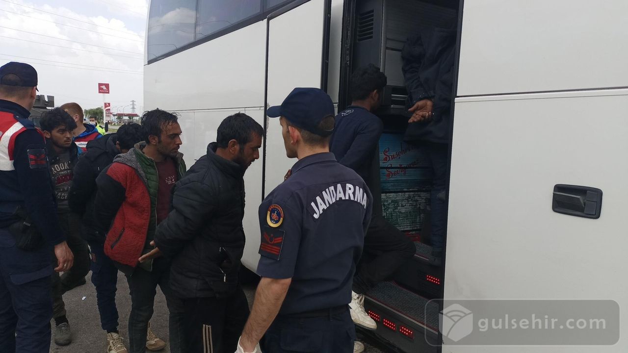 Sivas'ta tam 134 düzensiz göçmen yakalandı