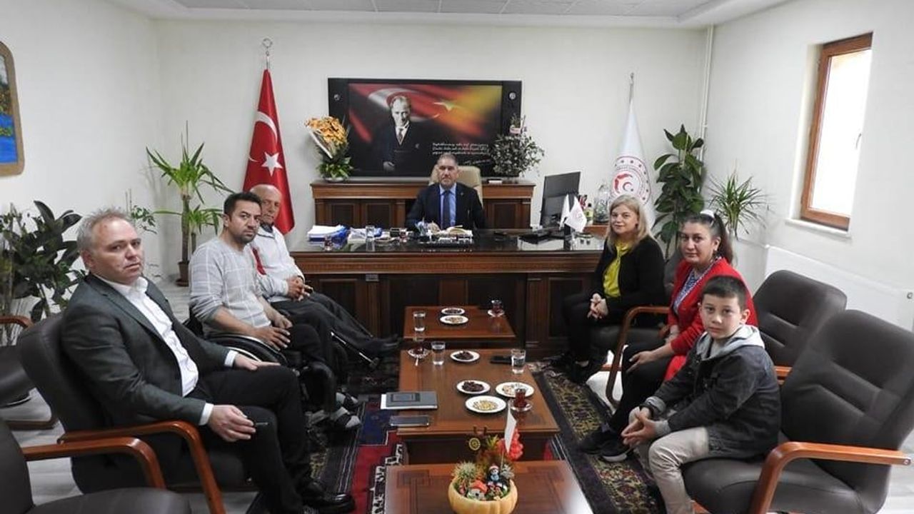Nevşehir'deki engelli dernekleri toplandı