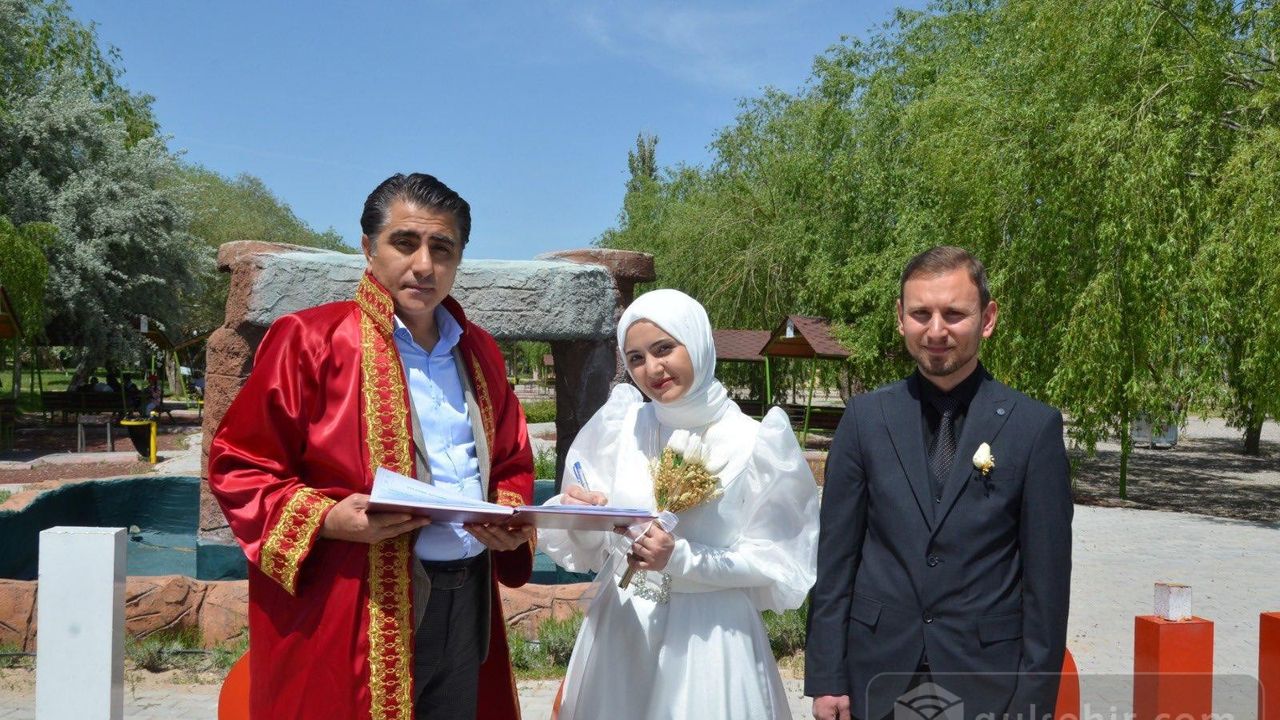 Gülşehir Belediye Başkanı Çiftci, nikah kıydı