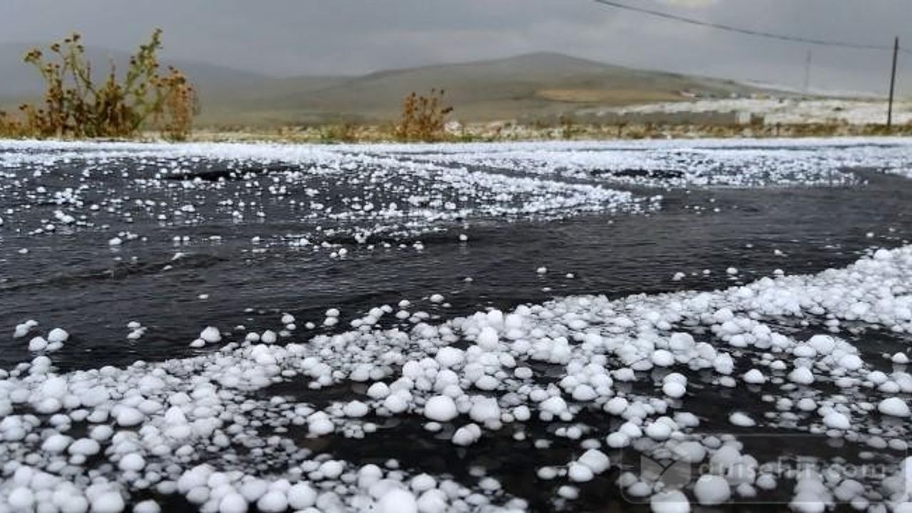 Nevşehir’de 30 bin dekar ekili arazi doludan zarar gördü