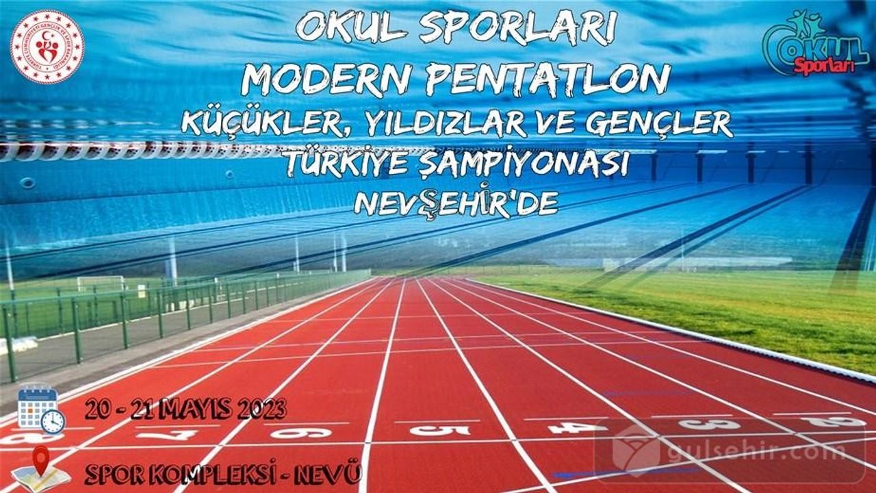 Atletizm ve yüzme finalleri Nevşehir'de yapılacak