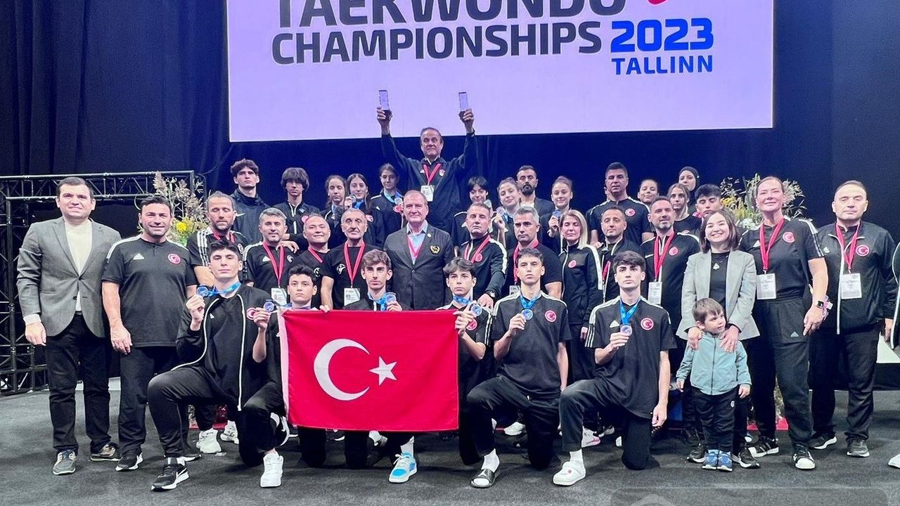 Şampiyonada 13 Madalya Türkiye'nin