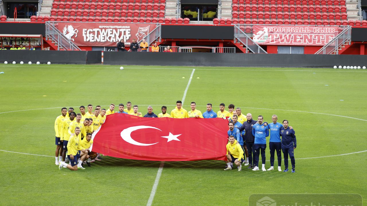Fenerbahçe  Twente İle Oynayacağı Maçın Hazırlıklarını Tamamladı.