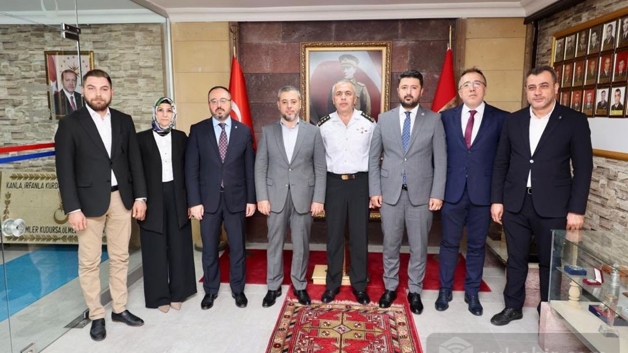Nevşehir ekibi Nevşehir İl Jandarma Alay Komutanlığını ziyaret etti
