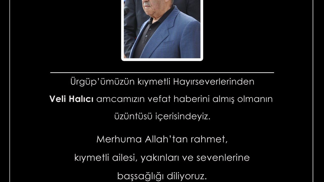 Mehmet Aktürk taziye mesajı yayımladı