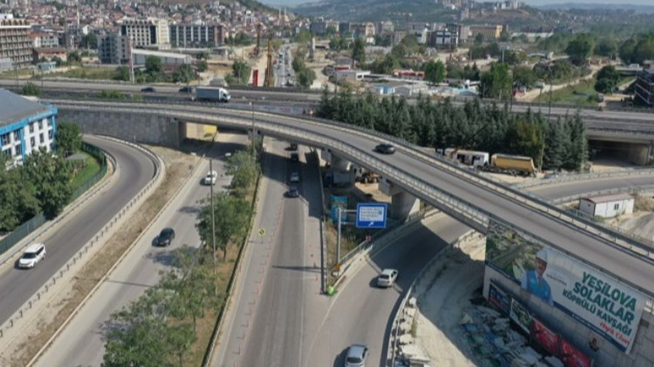 Kocaeli Büyükşehir'den Yeni Köprülü Kavşak