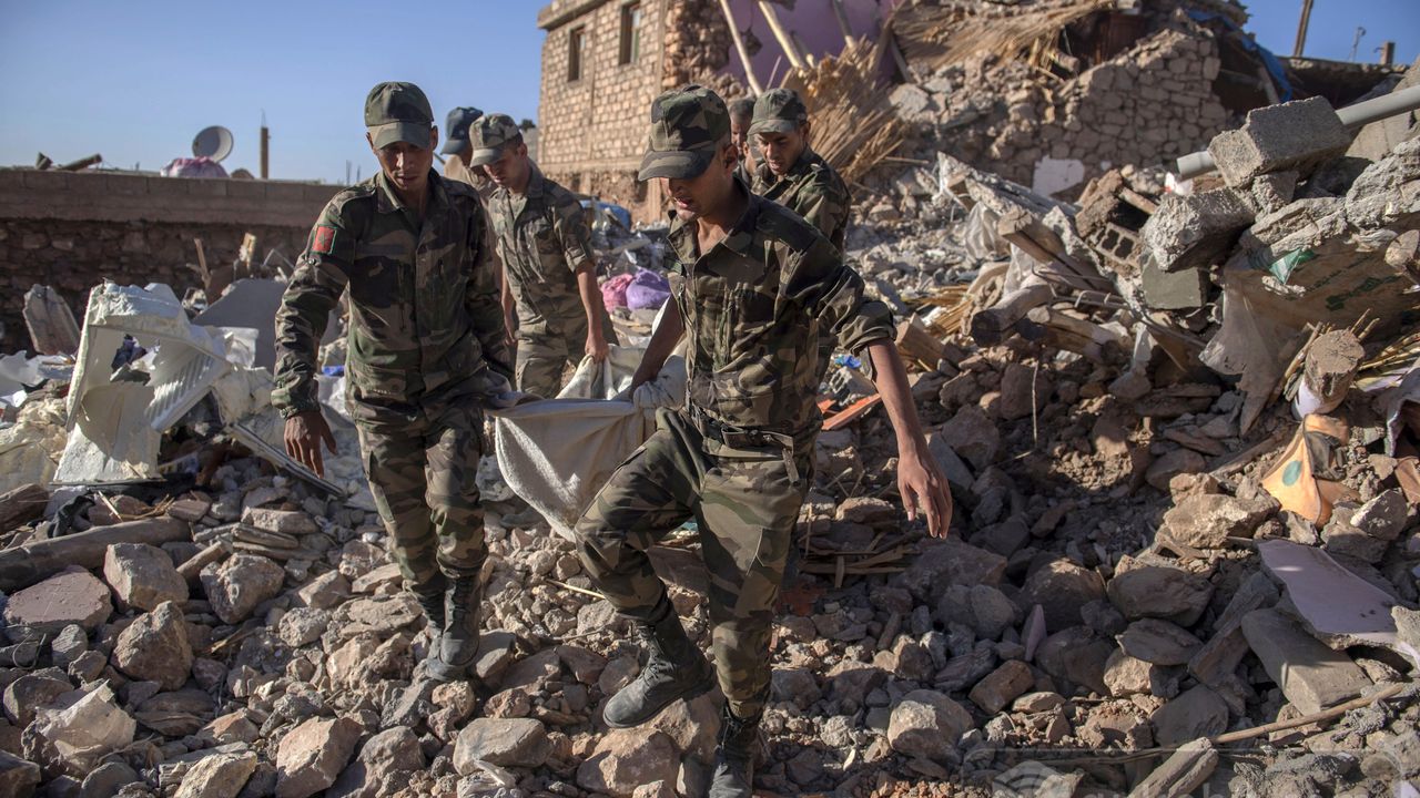 Fas'taki Depremde Son Durum:Ölü Sayısı''2 bin 12,Yaralı Sayısı 2 bin 59'a yükseldi''