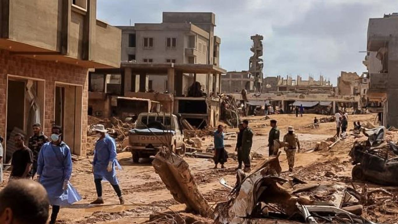 Libya’da Sel Felaketi:''Can Kaybı 11 Bini Aştı''