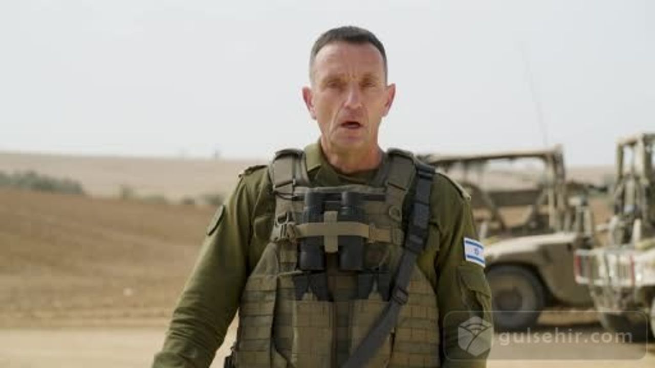 İsrail Genelkurmay Başkanı Halevi: "Büyük Bir Güçle Girmekten Başka Çare Yok”