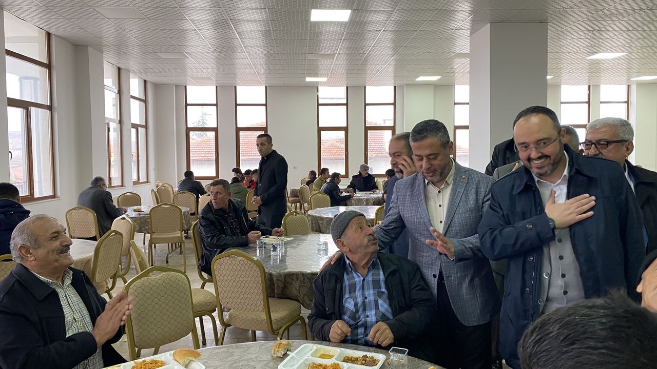 Milletvekili Süleyman Özgün, Acıgöl'de Hatim Yemeği ve Ziyaretlere Katıldı