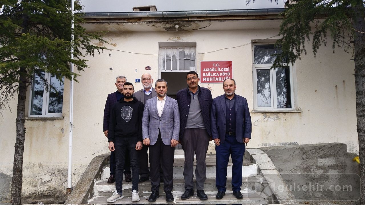 Süleyman Özgün AK Parti Teşkilatı, Acıgöl/Bağlıca Köyünde Halkla Buluştu