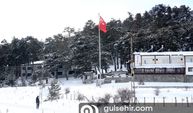 Sivas'ta Eğriçimen Yaylasının kar güzelliği