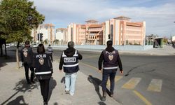 Nevşehir İl Emniyet Müdürlüğü polisleri tedbiri elden bırakmıyor