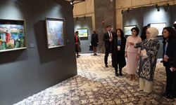 Emine Erdoğan, Özbekistan'ın Renkleri Sergisi'ni ziyaret etti