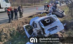 Bursa'da otomobil, hafif ticari araca çarptı, 4 kişi yaralandı