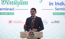 Bakan Kurum, "Sanayide Yeşil Dönüşüm Semineri"nde konuştu: