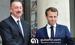 Aliyev ve Macron maden protestosunu görüştü