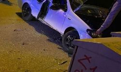 Bayrampaşa'da otomobilin çarptığı direk üzerine devrilen yaya hayatını kaybetti