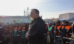 Nevşehir sanayi sitesinde temizlik seferberliği