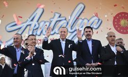 Cumhurbaşkanı Erdoğan, Antalya'da toplu açılış töreninde konuştu