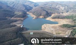 Yalova'da Gökçe Barajının su seviyesi %15!