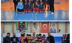 Okul sporları futsal genç turnuvası tamamlandı