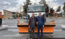 Hacıbektaş Belediyesi yeni bir kar küreme aracı aldı  